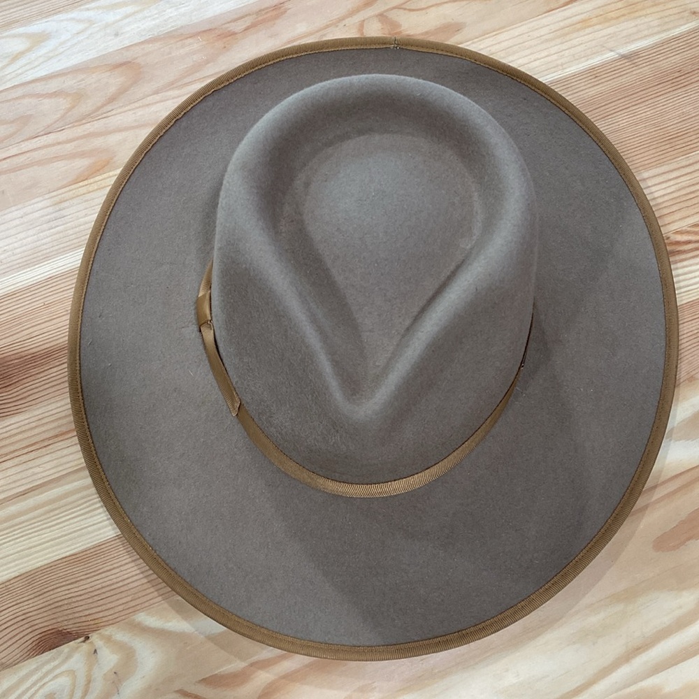 Gigi Pip Monroe Rancher Wool Hat Brown Xs 55 - image 2